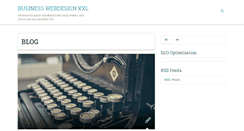 Desktop Screenshot of businesswebdesignxxl.com