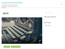 Tablet Screenshot of businesswebdesignxxl.com